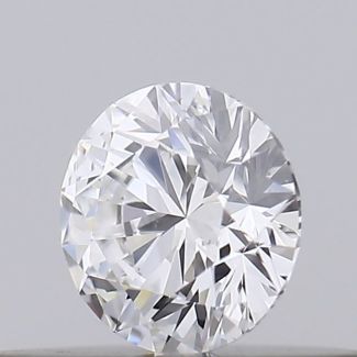 0.19 Carat Round D SI1 EX GIA Natural Diamond