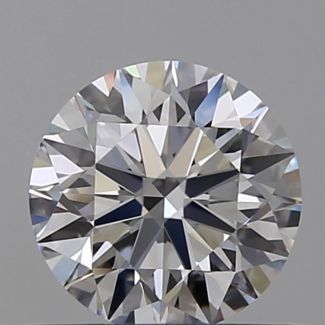 0.62 Carat Round D VVS1 EX GIA Natural Diamond