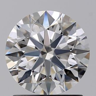 1.13 Carat Round F VS2 EX GIA Natural Diamond