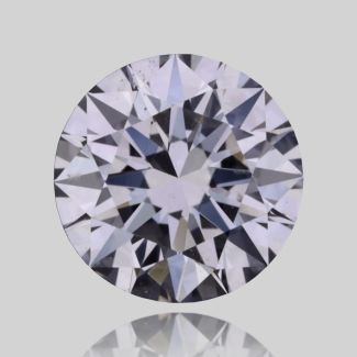 0.51 Carat Round D SI1 EX GIA Natural Diamond