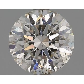 1.51 Carat Round I SI2 EX GIA Natural Diamond