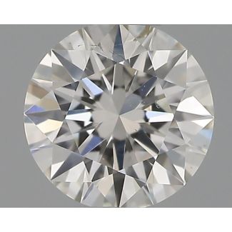 0.30 Carat Round G SI1 EX VG GIA Natural Diamond