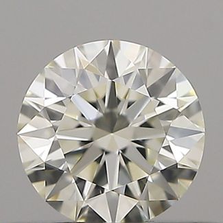 0.32 Carat Round I VVS1 EX IGI Natural Diamond