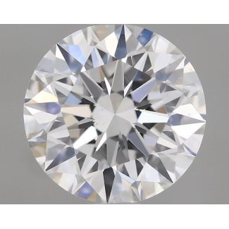 0.72 Carat Round E VS2 EX GIA Natural Diamond