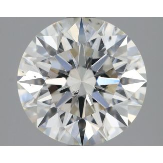 2.02 Carat Round I SI1 EX GIA Natural Diamond