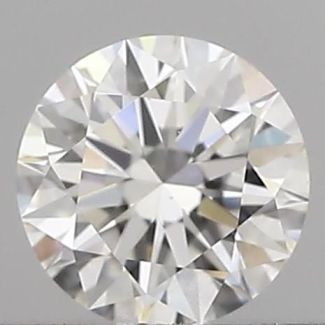 0.40 Carat Round E VS1 EX GIA Natural Diamond