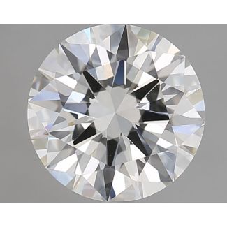 1.5 Carat Round I VVS2 EX GIA Natural Diamond