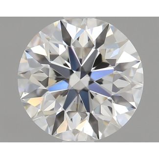 0.8 Carat Round G SI1 EX GIA Natural Diamond