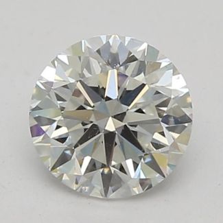 0.43 Carat Round F SI1 VG GIA Natural Diamond