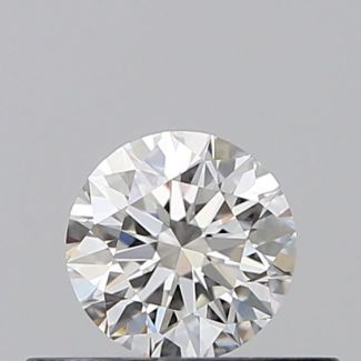 0.31 Carat Round G VVS2 EX GIA Natural Diamond