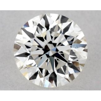 0.4 Carat Round H VS1 EX VG GIA Natural Diamond