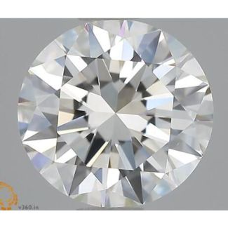 1.0 Carat Round H VS1 EX GIA Natural Diamond