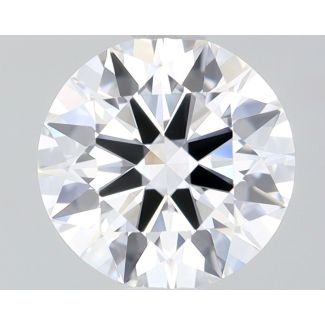 1.04 Carat Round E IF EX GIA Natural Diamond