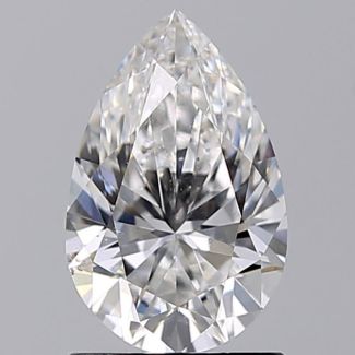 1.07 Carat Pear D SI1 - VG GIA Natural Diamond