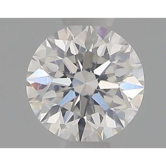 0.37 Carat Round G SI1 EX GIA Natural Diamond