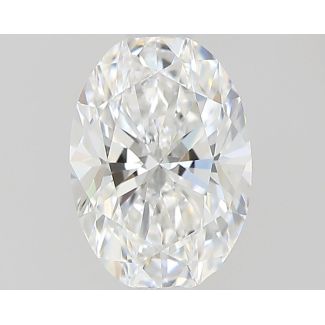 0.4 Carat Oval E VS1 - VG GIA Natural Diamond