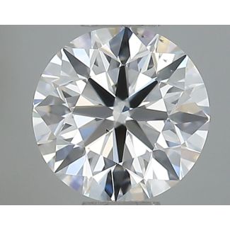 0.70 Carat Round G VS2 VG EX GIA Natural Diamond