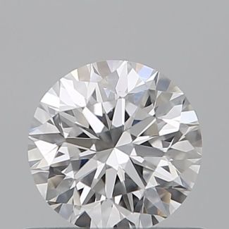 0.6 Carat Round D VS1 VG EX GIA Natural Diamond