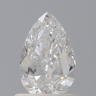 0.70 Carat Pear D SI1 - VG GD GIA Natural Diamond