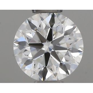 0.45 Carat Round G VVS1 EX IGI Natural Diamond