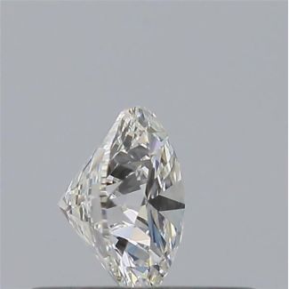 0.34 Carat Round F VVS1 EX IGI Natural Diamond