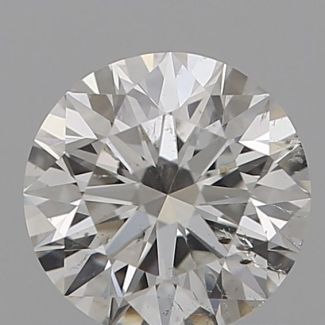 0.7 Carat Round I SI2 EX GIA Natural Diamond