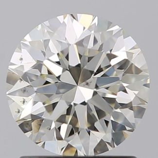 1.20 Carat Round K SI1 VG EX GIA Natural Diamond