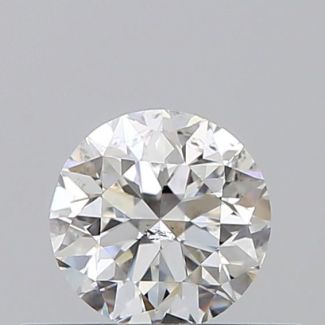 0.4 Carat Round F SI1 VG EX GIA Natural Diamond