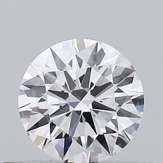 0.34 Carat Round E VVS1 EX GIA Natural Diamond