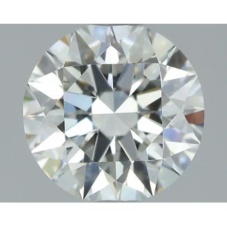 1.41 Carat Round H VVS2 EX GIA Natural Diamond