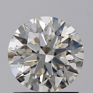 0.91 Carat Round J VS1 EX GIA Natural Diamond