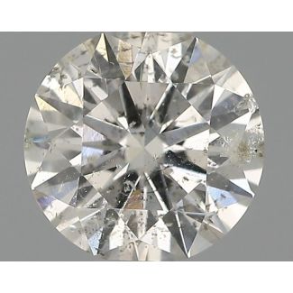 0.4 Carat Round H SI2 EX VG IGI Natural Diamond