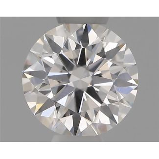 0.36 Carat Round E SI2 EX GIA Natural Diamond