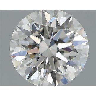 0.52 Carat Round G VS1 EX GIA Natural Diamond