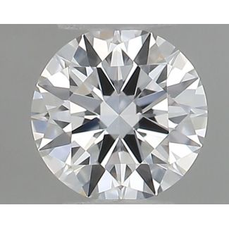 0.23 Carat Round E VVS2 EX GIA Natural Diamond