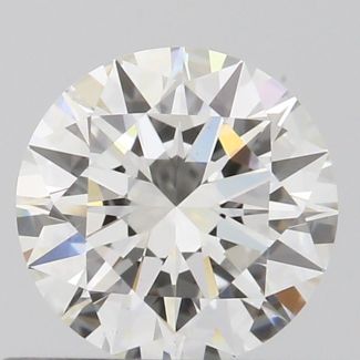 0.6 Carat Round H VS1 EX GIA Natural Diamond