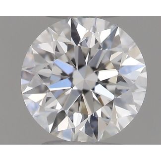 0.3 Carat Round E VVS1 EX GIA Natural Diamond