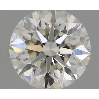 0.5 Carat Round H VS2 EX IGI Natural Diamond