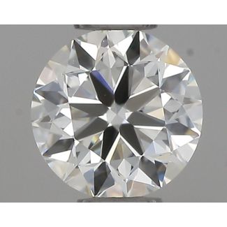 0.4 Carat Round G VVS2 VG EX IGI Natural Diamond