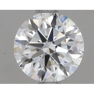 1.12 Carat Round H VVS2 EX GIA Natural Diamond