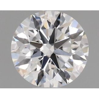 0.45 Carat Round E VS1 EX GIA Natural Diamond