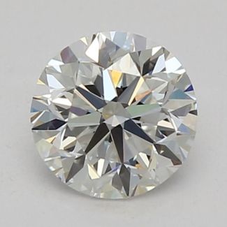 0.45 Carat Round D VVS1 VG EX GIA Natural Diamond