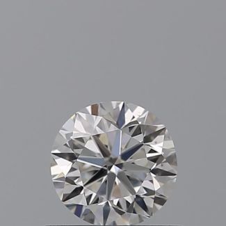 0.50 Carat Round F VS2 VG EX GIA Natural Diamond