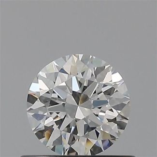 0.45 Carat Round H VS2 EX GIA Natural Diamond