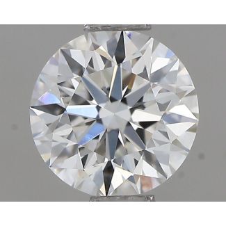 0.61 Carat Round G VS1 EX GIA Natural Diamond