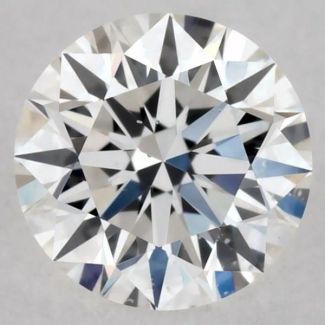 0.23 Carat Round F SI1 EX VG GIA Natural Diamond