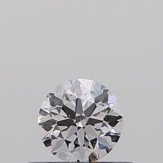 0.30 Carat Round D VS1 EX VG GIA Natural Diamond