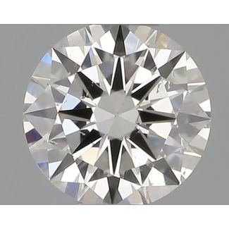 0.30 Carat Round H SI1 VG EX GIA Natural Diamond