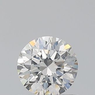 0.53 Carat Round G SI1 EX GIA Natural Diamond