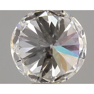 0.34 Carat Round G VVS2 EX GIA Natural Diamond